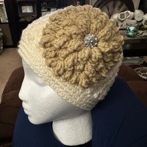 Handcrafted mutiple colored crocheted Beanie